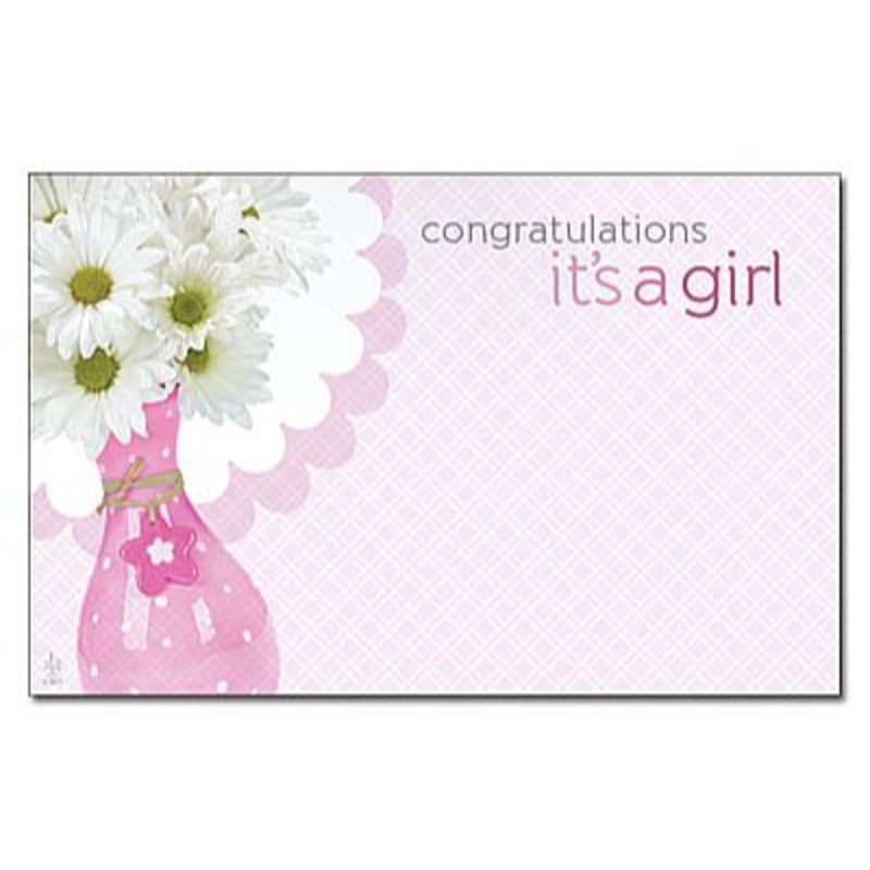 AC3547 (25189) – Capri Card – Baby It’s a Girl