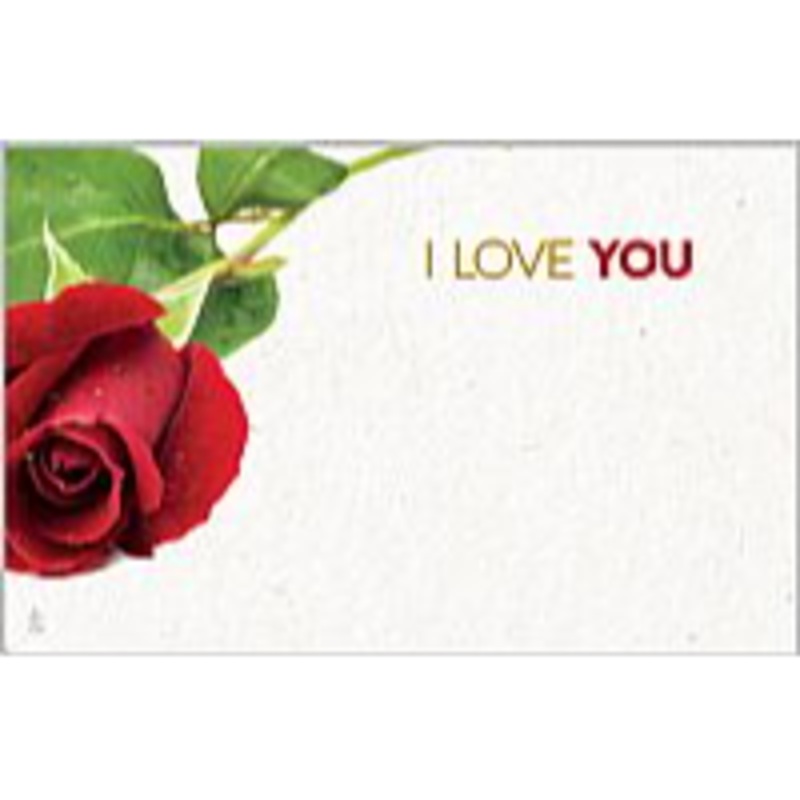AC4876 (24402) – Capri Card – I Love You Red Rose