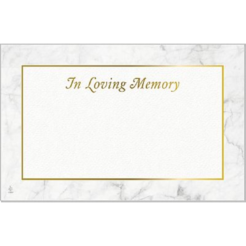 AC4882 (24396) – Capri Card – In Loving Memory