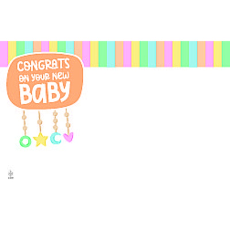 AC5101 (28812) – Capri Card – Congrats on New Baby