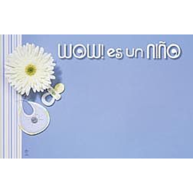 AZ4525 (11988) – Capri Card – Spanish Wow Its A Boy