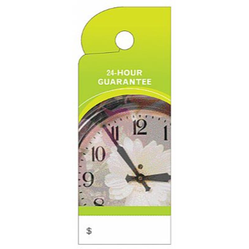 BB4382 (11218) – Care Tag, 24Hr Guarantee 100/Pk