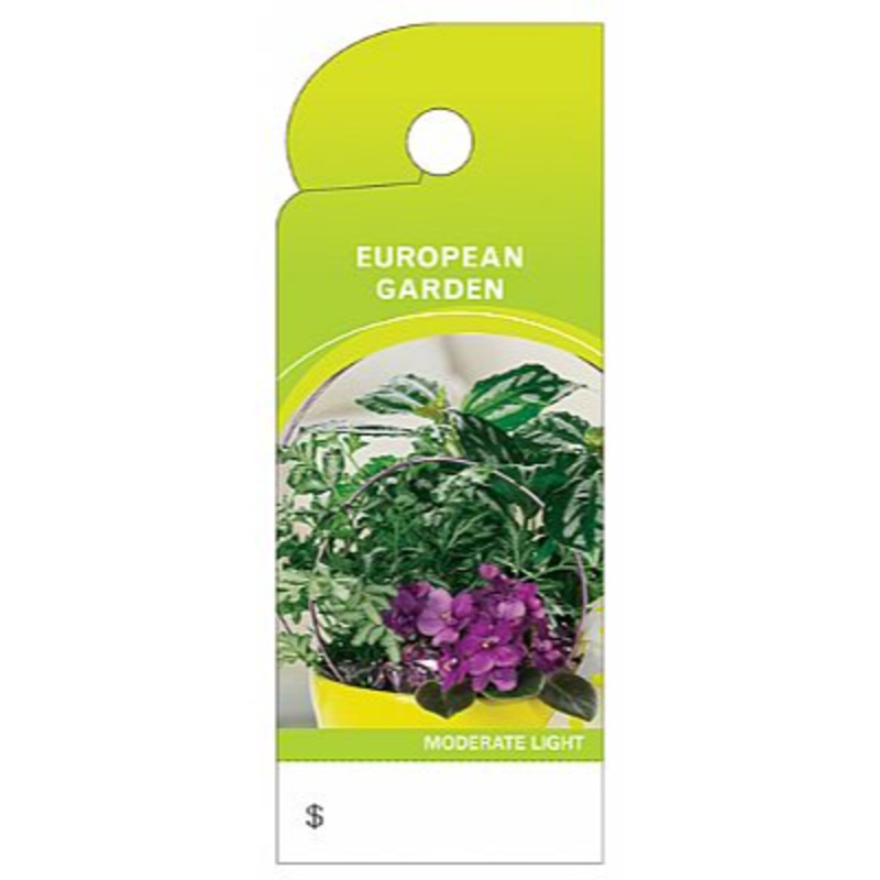 BB4390 (11213) – Care Tag, European Garden 100/Pk