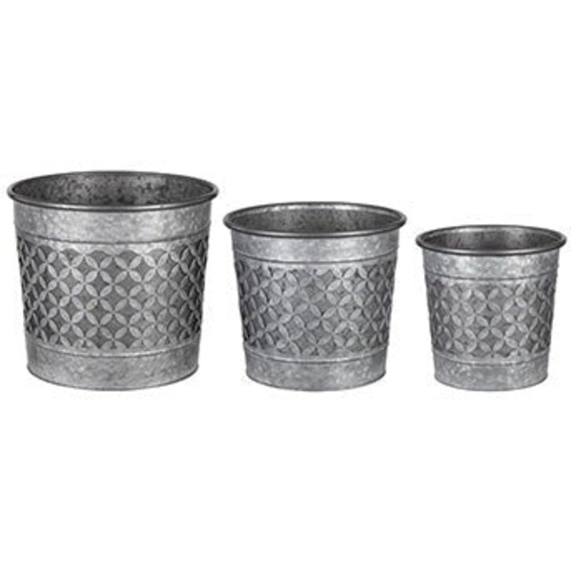 11361 (24450) – 8.5-12 Gray Lattice Tree Cover, 3/Set