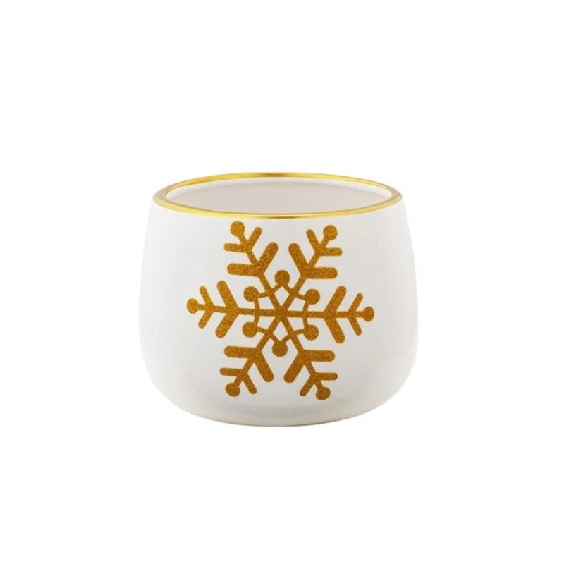 52323 (30054) – Gold Snowflake Cache Small