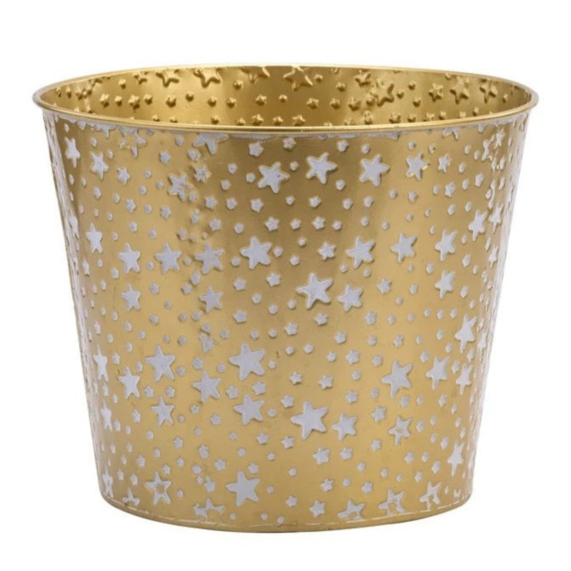 52484 (30055) – 8.5 Gold/White Star Pot Cover