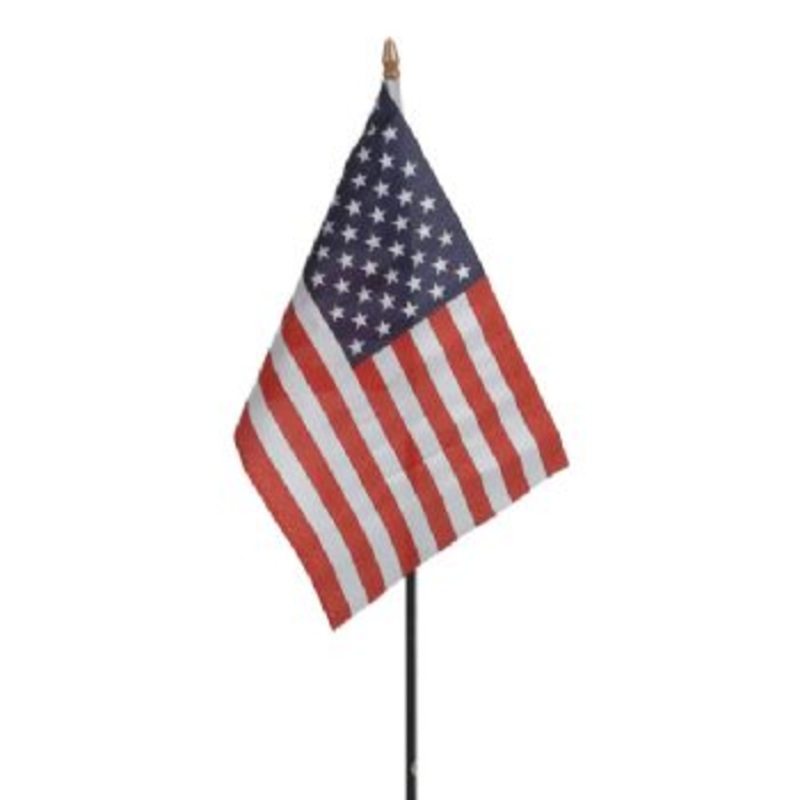 8-706/1-USA (18819) – Patriotic Flag Pick 6X9, 10/Pkg