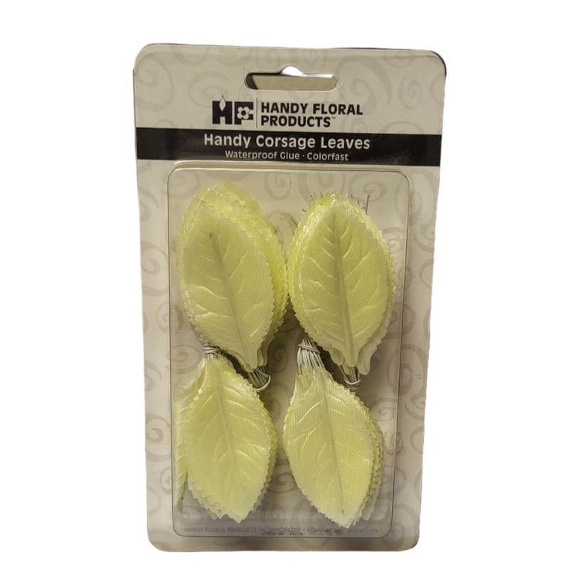 1000/IV (11337) – Corsage Leaf Medium, Ivory 100Pk