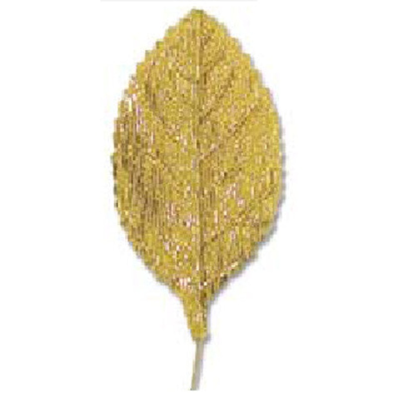 102/GO (19955) – Corsage Leaf Medium Gold 50Pc