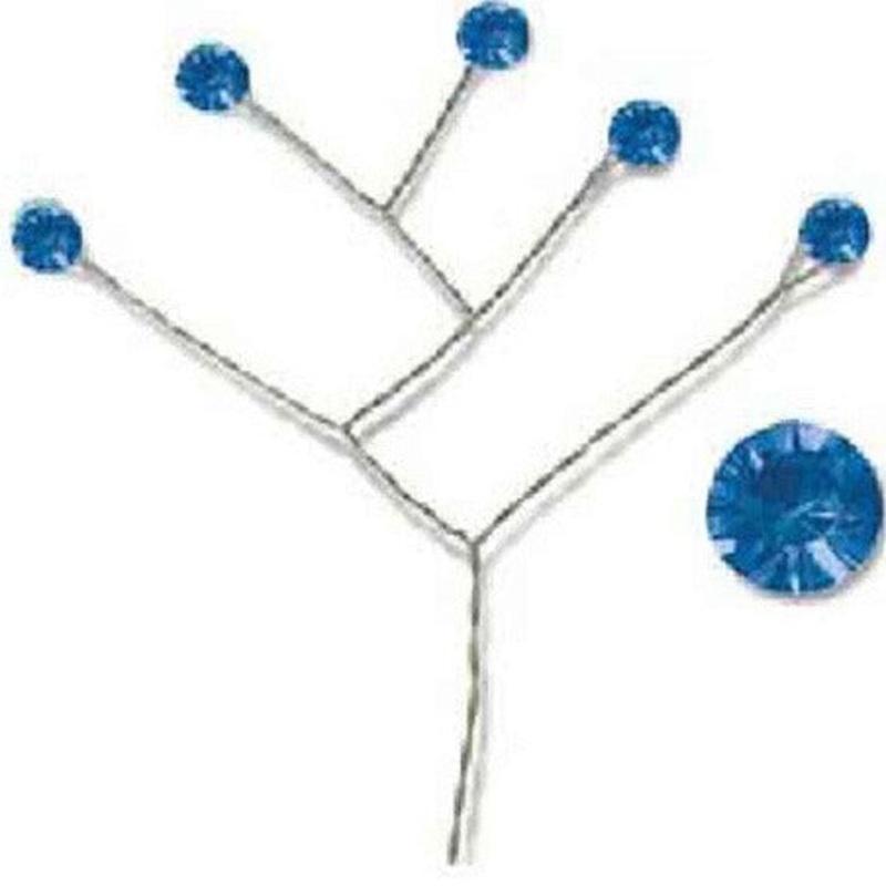 107/BL (20553) – Rhinestone Spray Royal Blue, 12/Pk