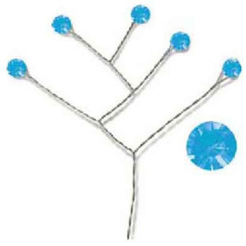 107/LB (19860) – Rhinestone Spray Light Blue, 12/Pk