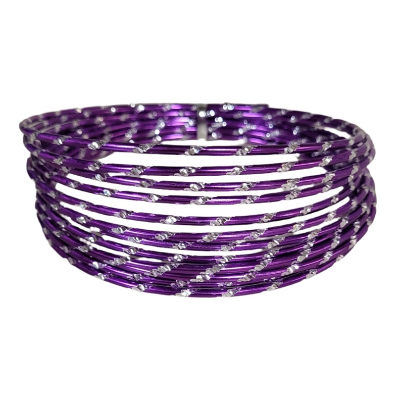 WR03-04 (16183) – Diamond Cut Aluminum Wire Purple REG $6.20
