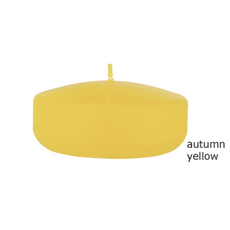 0003-DF-02-AUY (13985) – Candle Floater Disc 3 Autumn Yellow