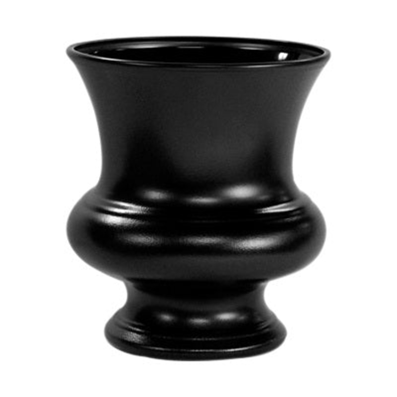 80-12-04 (9618) – Designer Urn 7.75 Black