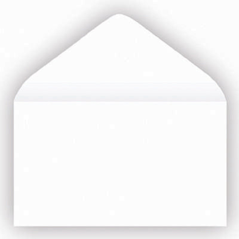 EA0601 (9932) – Envelopes #63 White, 4.25 x 2.5