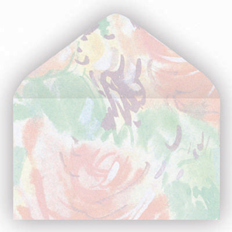 EA0623 (11656) – Envelopes #63 Floral Mist, 4.25 x 2.5