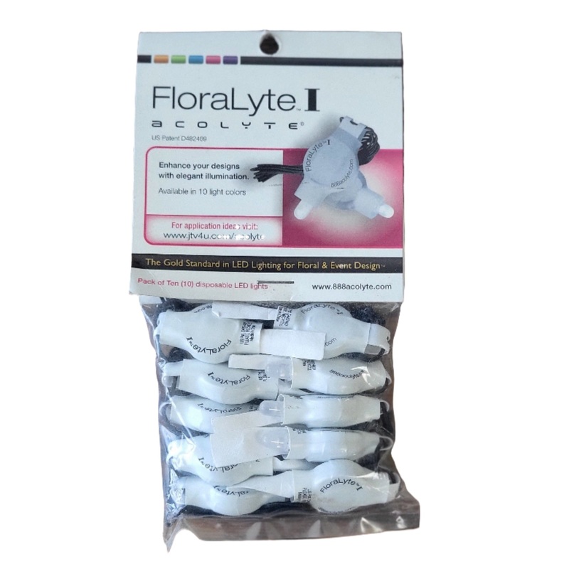 SLWCA – 00510 (11945) – Bouquet Lights White 10/Pkg