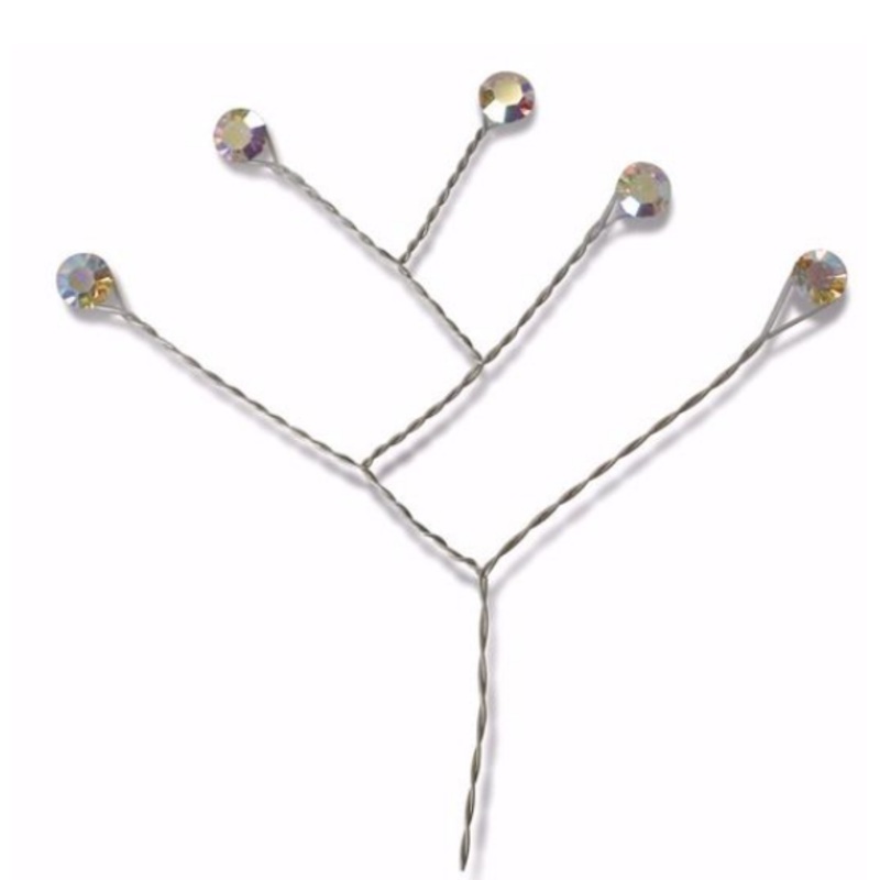 105 (18813) – Rhinestone Spray Iridescent Clear 12/Pk