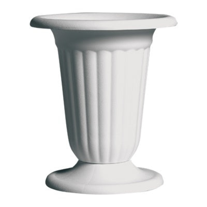 84-12-22 (9616) – Pedestal Urn 11.25 White