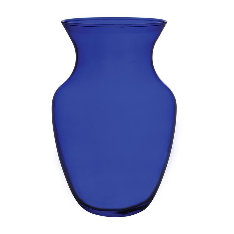 COB999 (19059) – Rose Vase 8 Cobalt 6/Cs