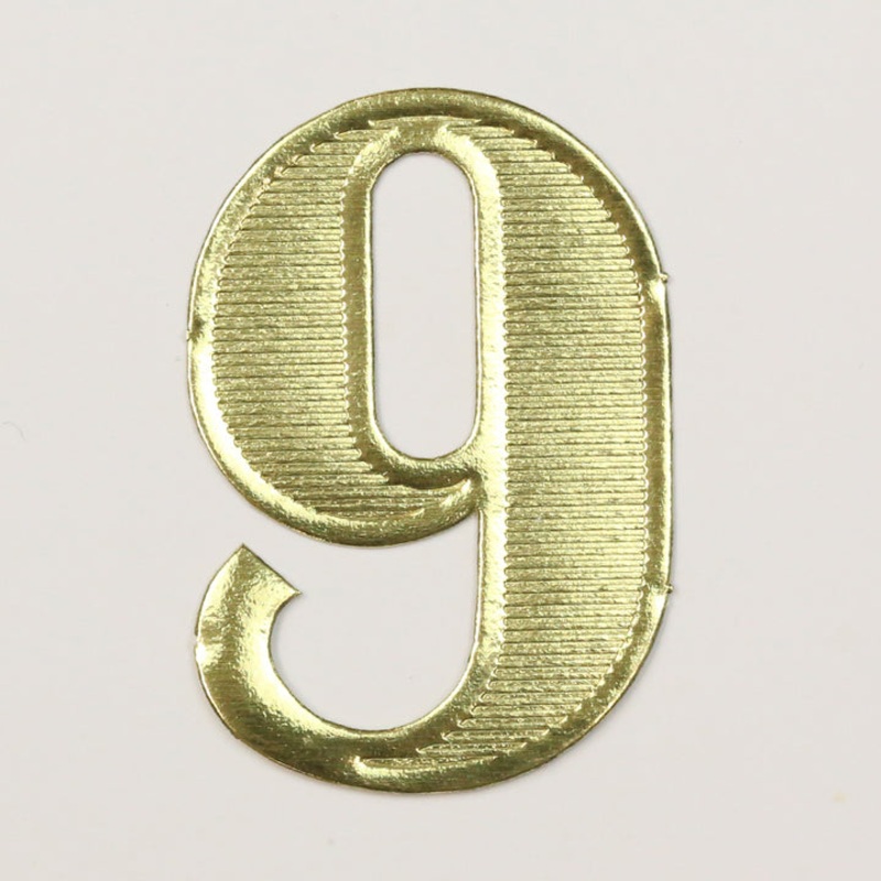 MJ40013/9 (24604) – Number 9 Gold 25/Bag