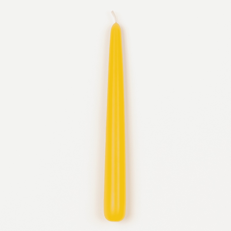 0012-PT-12-AUY (13987) – Taper Candle 12 Autumn Yellow