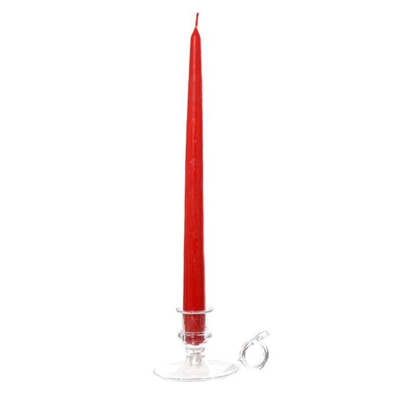 0012-PT-12-RED (13131) – Taper Candle 12 Red