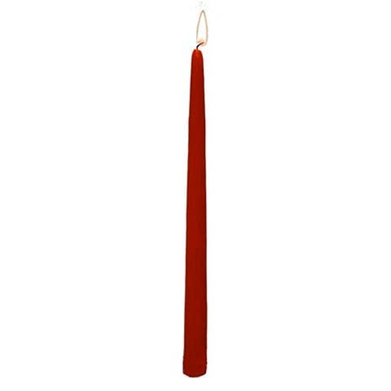 0015-PT-12-RED (13135) – Taper Candle 15 Red