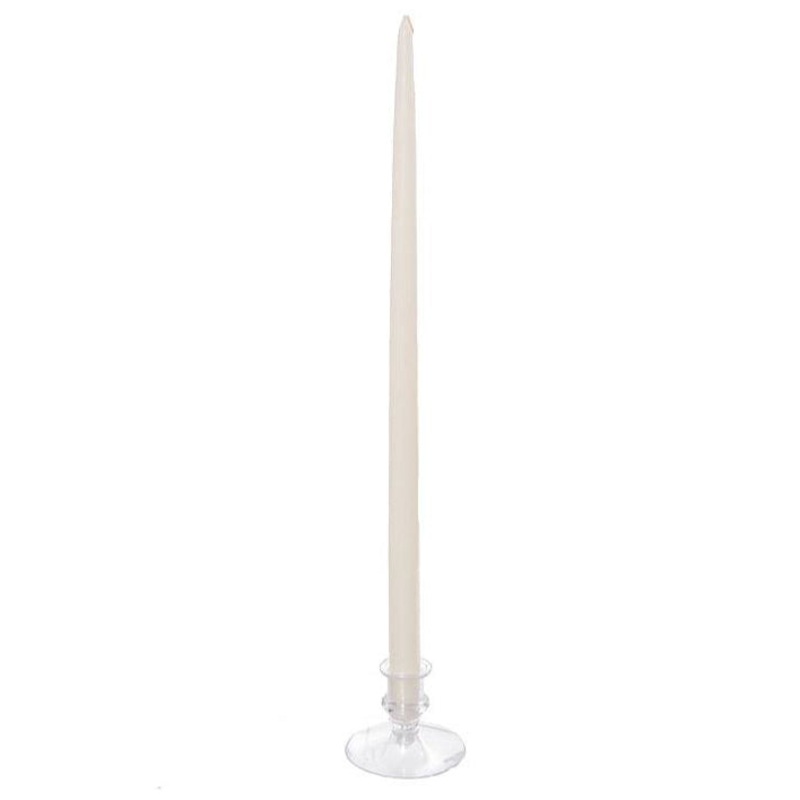 0018-PT-12-WHI (11928) – Taper Candle 18 White
