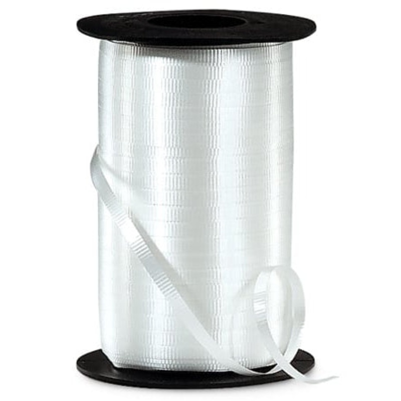 01 01 (11265) – Curling Ribbon – 3/16 x 500yd – White