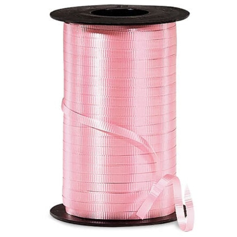 01 02 (11250) – Curling Ribbon – 3/16 x 500yd – Pink