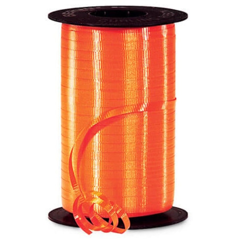 1 11 (15505) – Curling Ribbon – 3/16 x 500yd – Tropical Orange