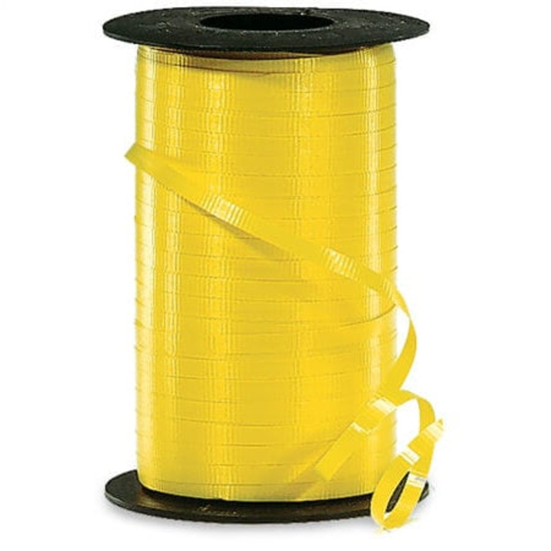 1 65 (10314) – Curling Ribbon – 3/16 x 500yd – Daffodil