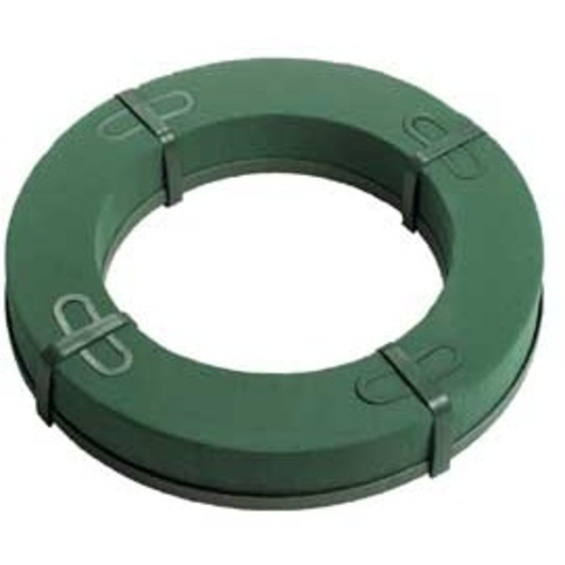 11-01030 (10971) – Wreath Base Oasis 15 Green