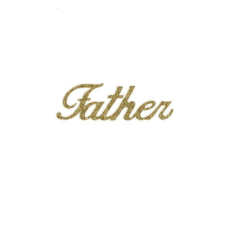 WORDFORM FATHER (16145) – Sticker Script Father 16/Page