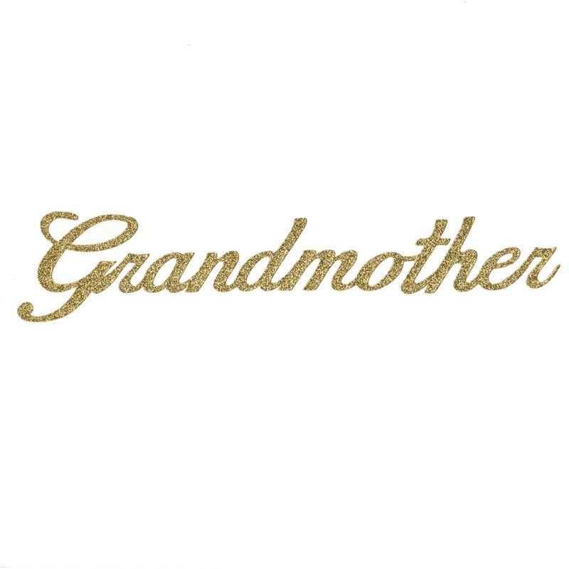 WORDFORM GRANDMOTHER (16150) – Sticker Script Grandmother 8/Page