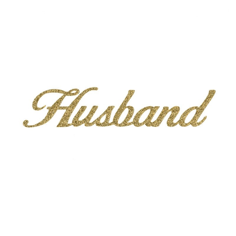 WORDFORM HUSBAND (16153) – Sticker Script Husband 12/Page