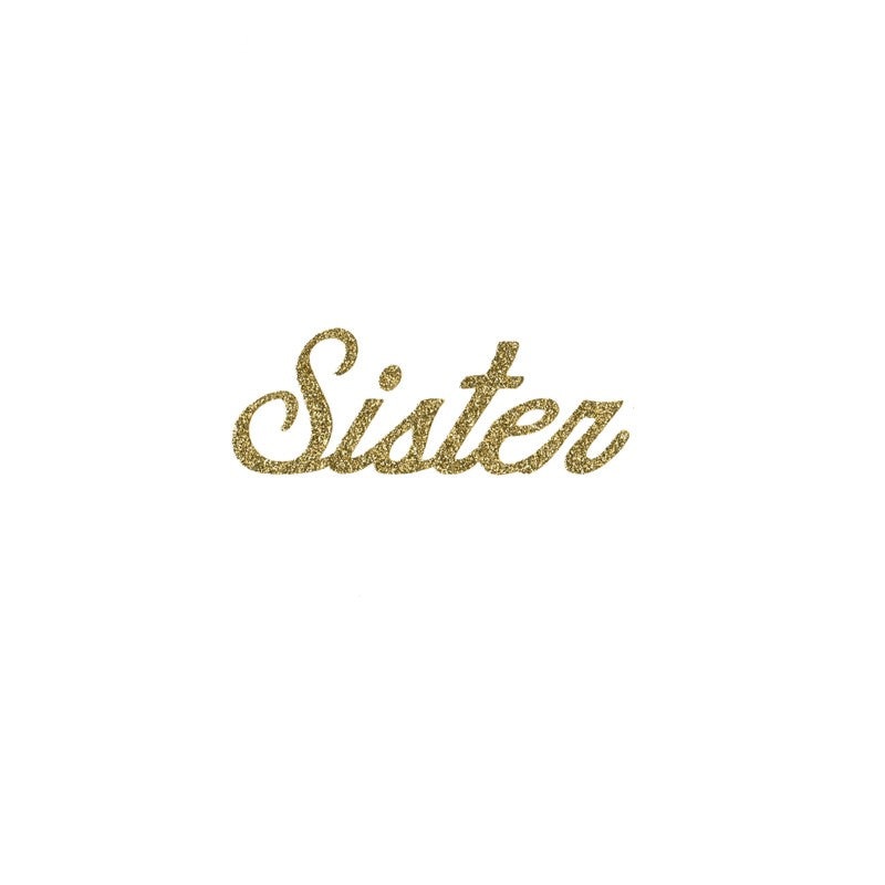 WORDFORM SISTER (16162) – Sticker Script Sister 21/Page