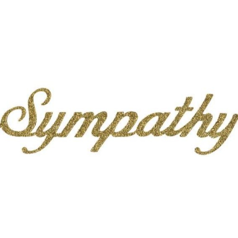 WORDFORM SYMPATHY (25587) – Sticker Script Sympathy