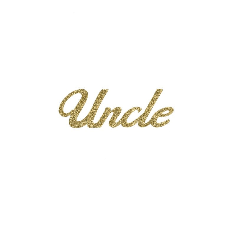 WORDFORM UNCLE (16164) – Sticker Script Uncle 22/Page