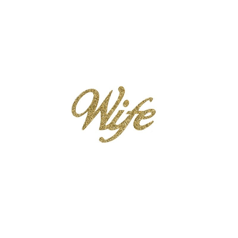 WORDFORM WIFE (16165) – Sticker Script Wife 20/Page