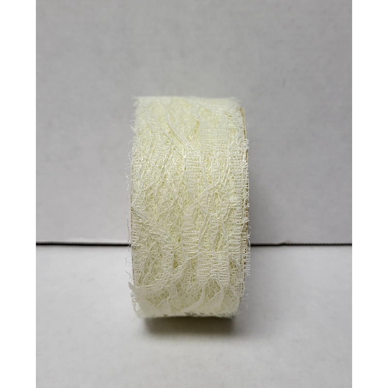 874361 (20857) – Lacey Lace #9 Ivory, 1 5/16X25Yd