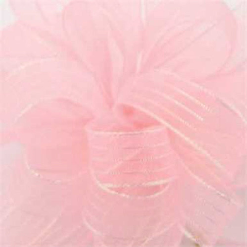 STR-003-50-PNK (24808) – Striped Chiffon #3 – 5/8 x 50yd – Pink