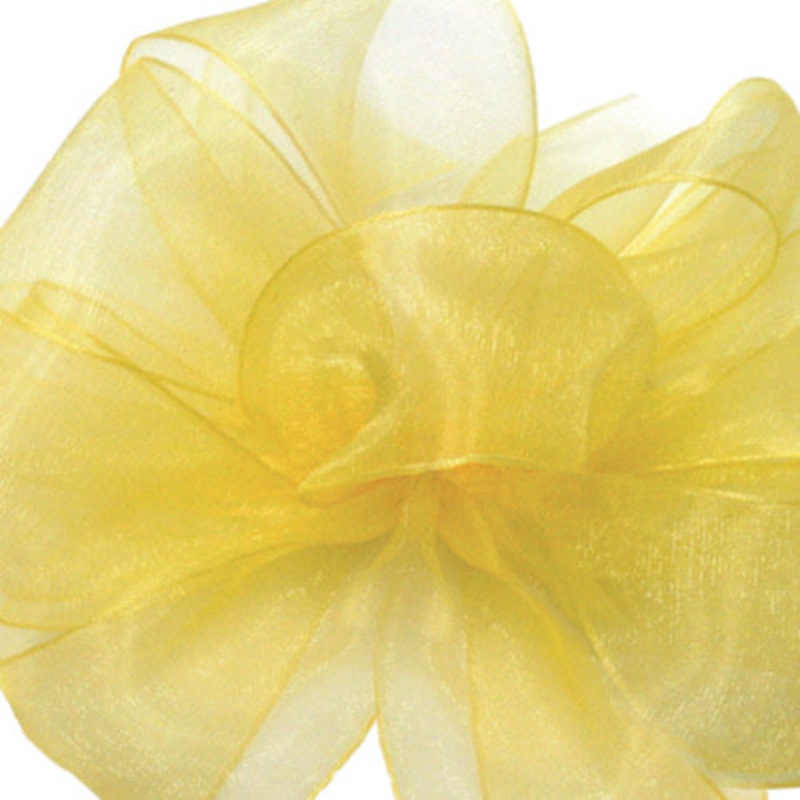 135334 (23874) – Sheer Asiana #9 – 1.5 x 100yd –  Yellow