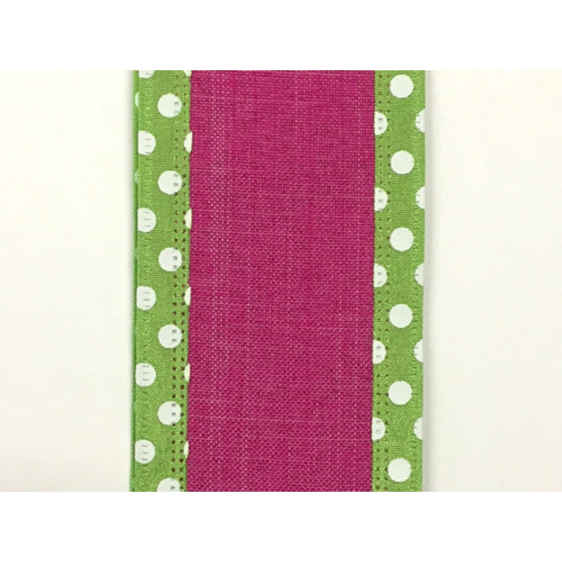 Q731940-28 (28195) – Dot Edge 2.5X10Y Fuch Linen