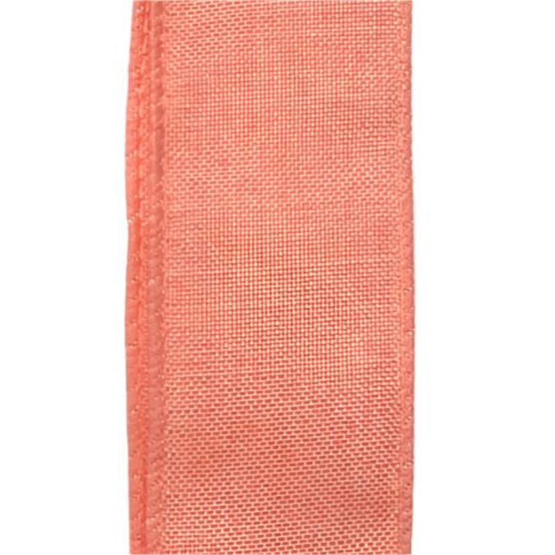 X314809-46 (28328) – Poly Linen Canvas #9 – 1.5 x 10Yd – Coral
