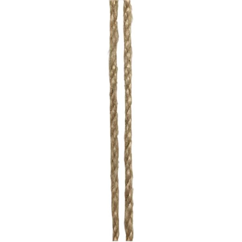 X4190-15 (28335) – Jute Cording – 2mm x 25yd – Natural