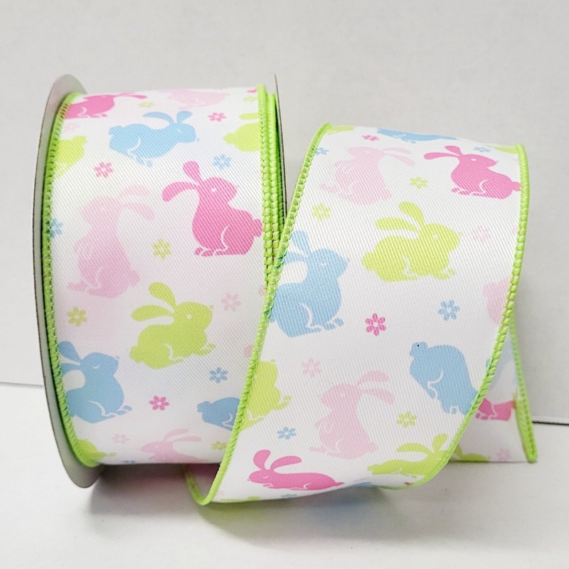 422913 (30557) – Wired Easter Hoppity #40 – 2.5 x 15yd – Pastel