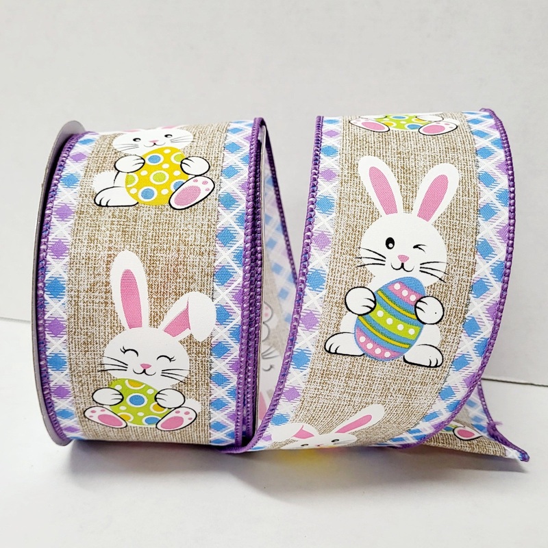 422920 (30556) – Wired Easter Hippity #40 – 2.5 x 15yd – Multi