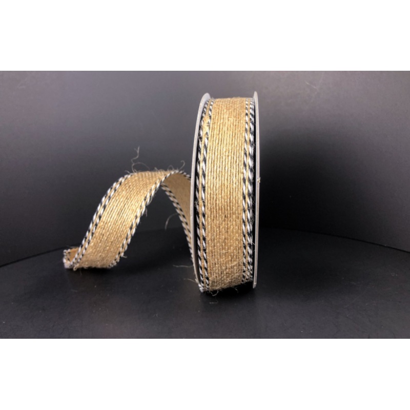 47218-18-05-21 (29506) – Nat Burlap/Blk Edge 7/8X10Yd-Ea